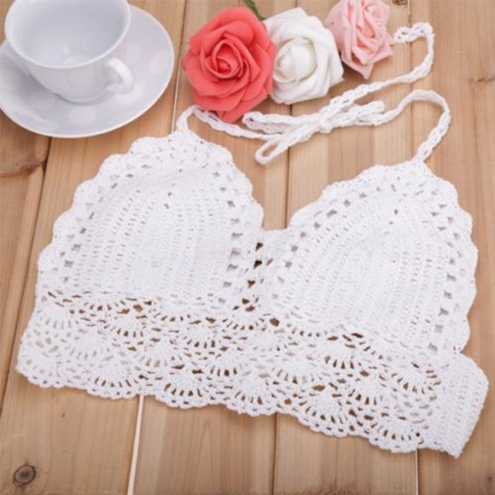 New Cotton Crochet Crop Top. - Picture 5 of 8